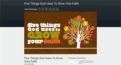 Desktop Screenshot of fivethingsgoduses.com